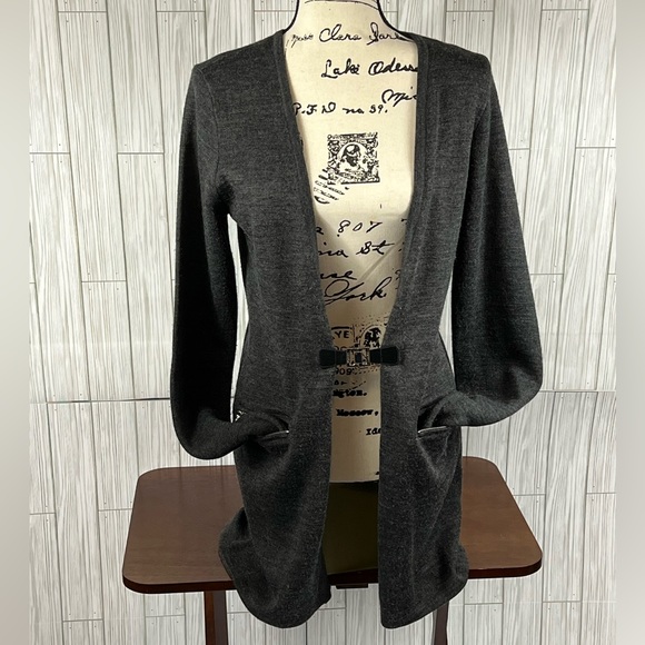 Calvin Klein Cardigan Buckle Waist - Picture 2 of 7